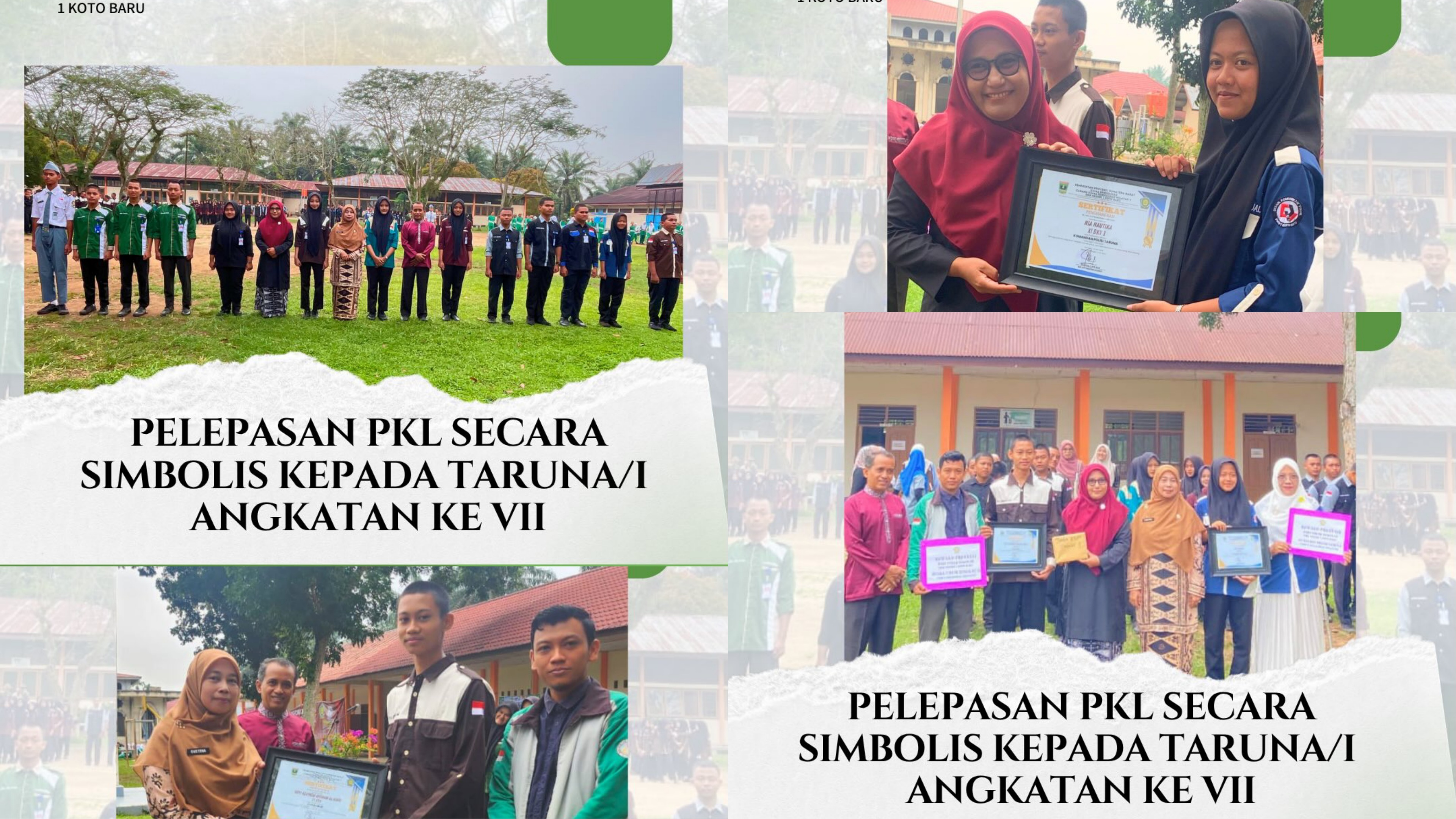 Terbang Hingga ke Pulau Jawa, SMKN 1 Koto Baru Gelar Pelepasan Simbolis Taruna/i PKL TA 2026/2027